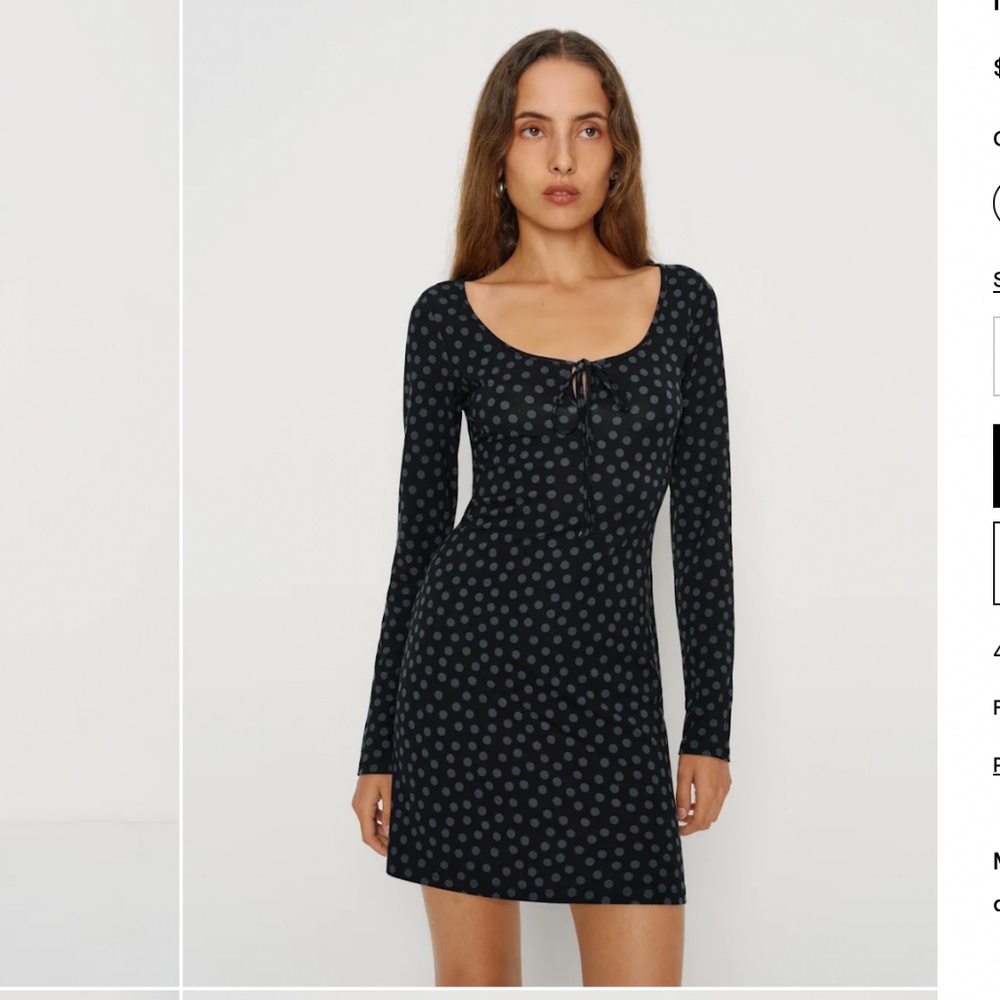 Reformation Masie Knit Dress